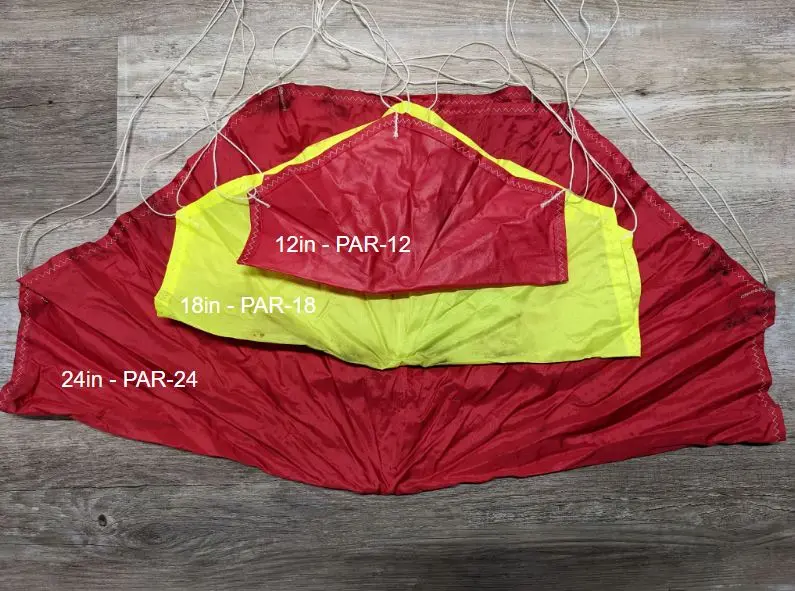 Top Flight Recovery Nylon Parachute